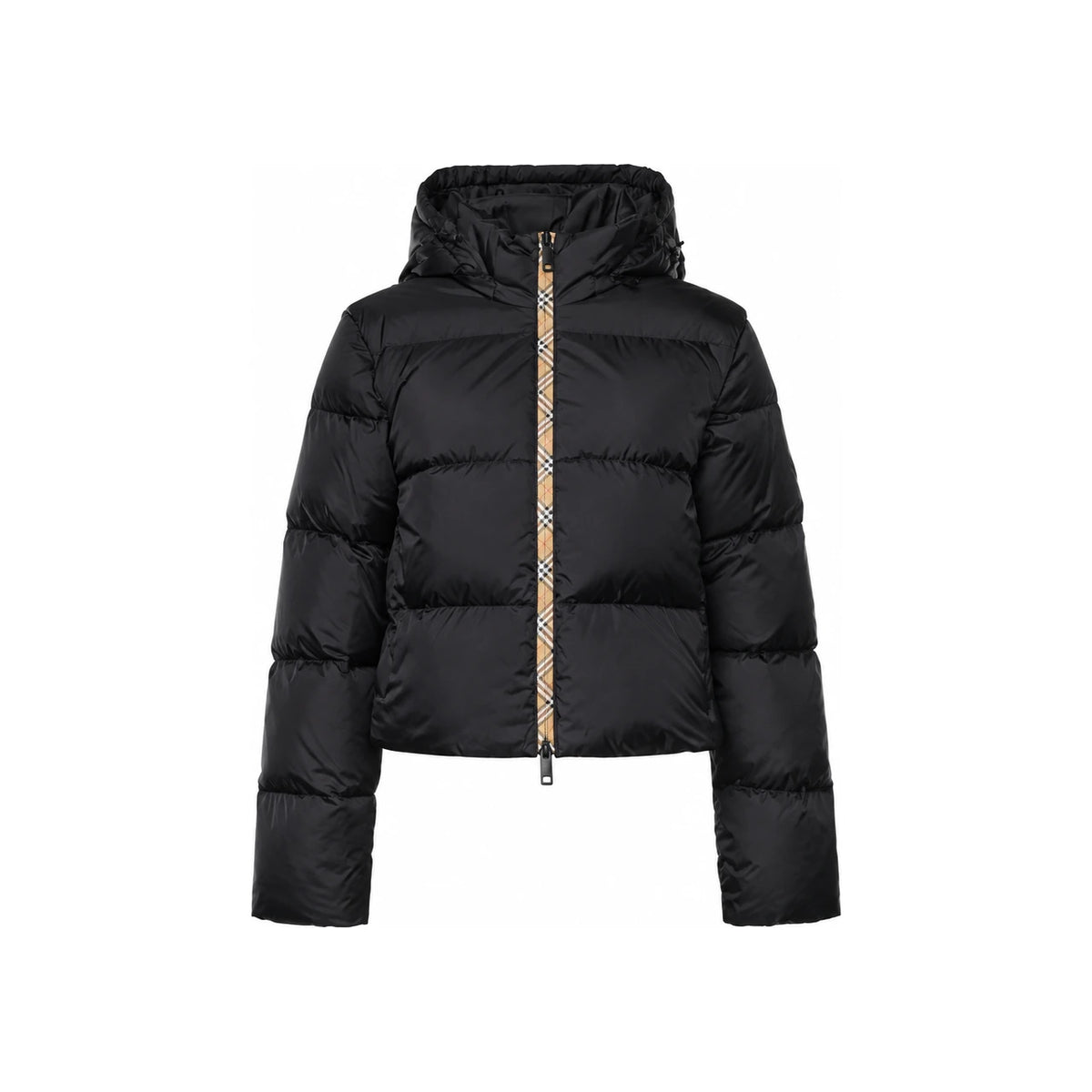 BURBERRY Black Down Puffer Jacket for Women
