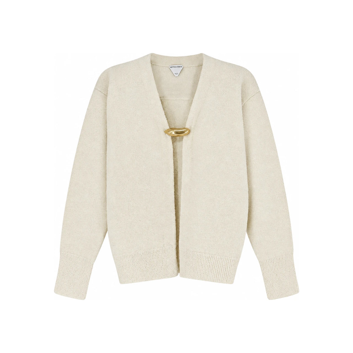 Bottega Veneta Wool Knit Cardigan Black