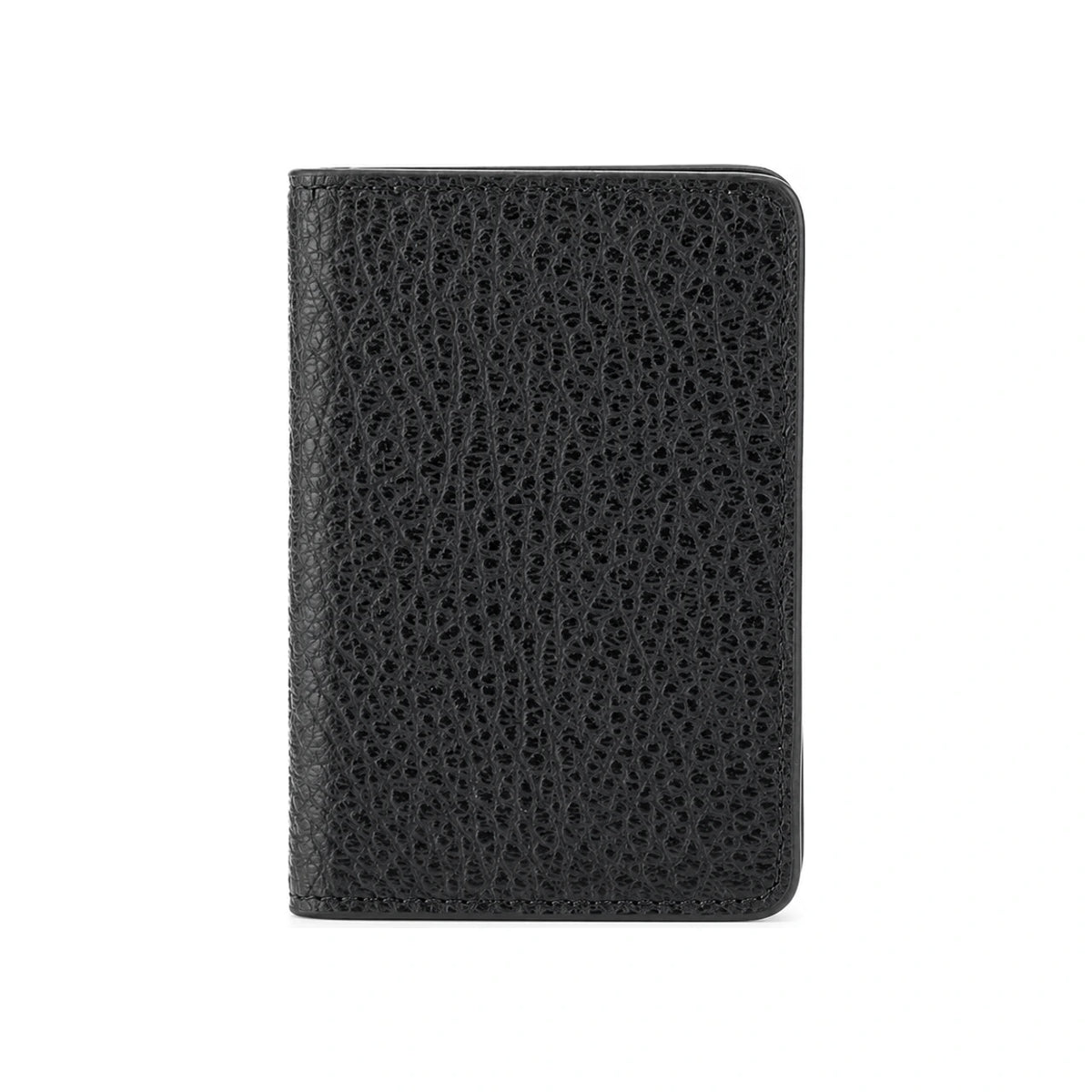 Maison Margiela Black Leather Bifold Wallet for Women