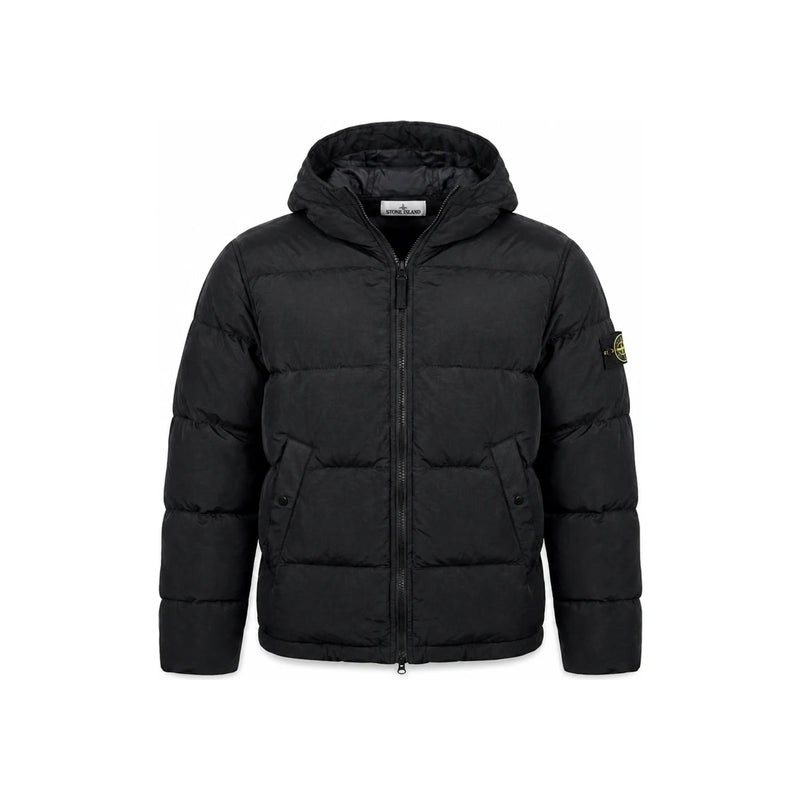 STONE ISLAND Women’s Down Puffer Jacket 4100019 S0019 V0029 BLACK DOM