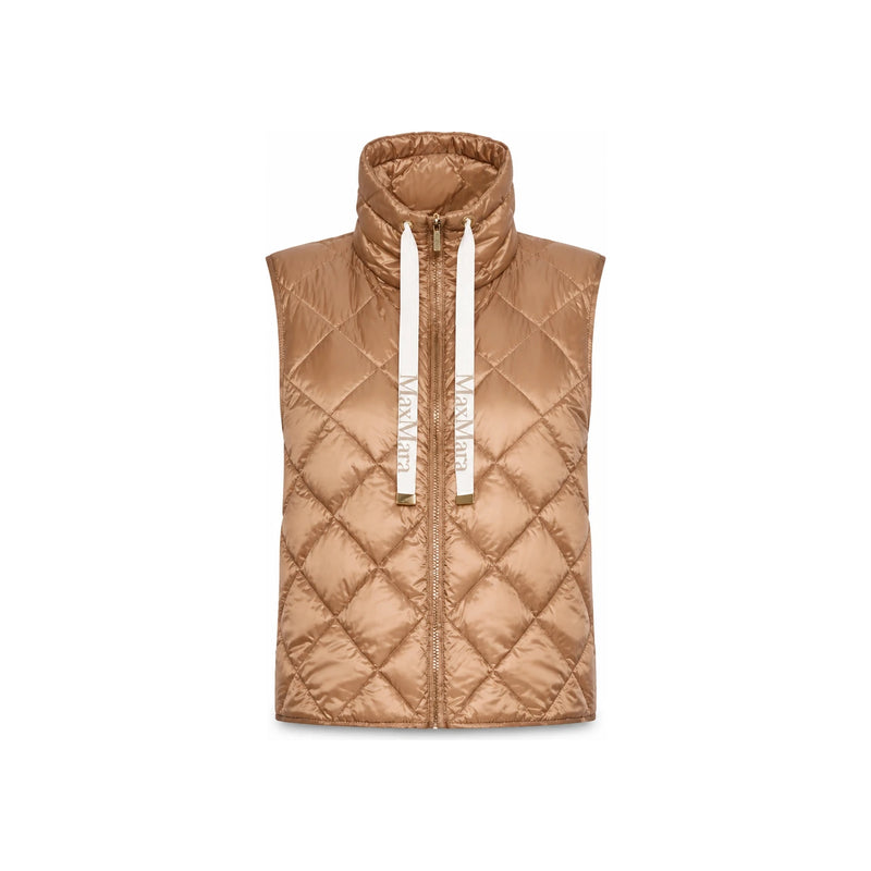 Max Mara Camel The Cube TREGIC Women’s Down Puffer Vest