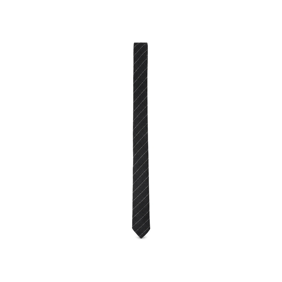 THOM BROWNE Silk Stripe Tie Navy Men’s Accessory