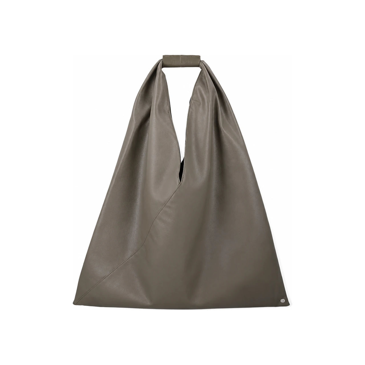 Maison Margiela Black Leather Tote Bag