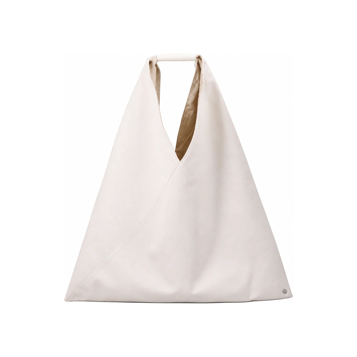 Maison Margiela Black Leather Tote Bag