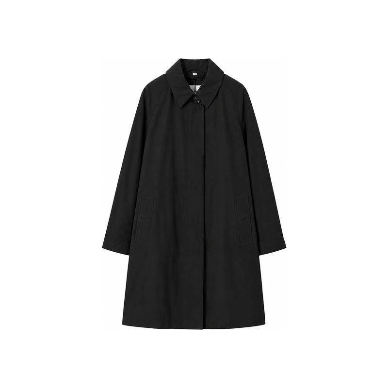 BURBERRY CLAREBURY Check Gabardine Women’s Trench Coat