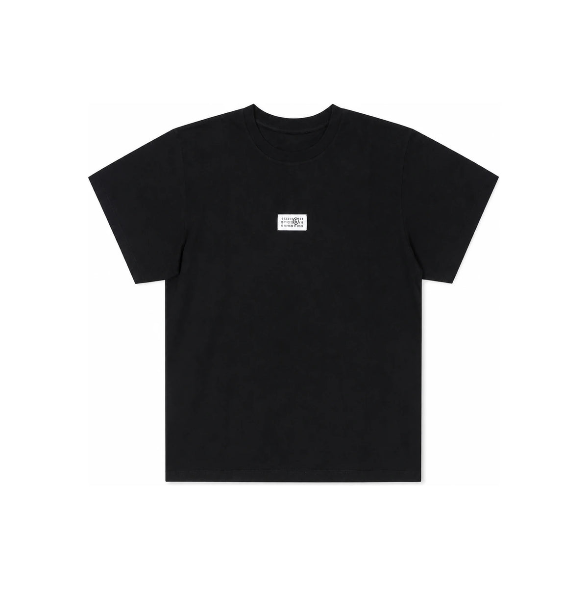Maison Margiela Black Cotton Short Sleeve T-Shirt for Men