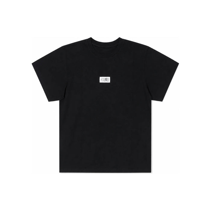 Maison Margiela Black Cotton Short Sleeve T-Shirt for Men
