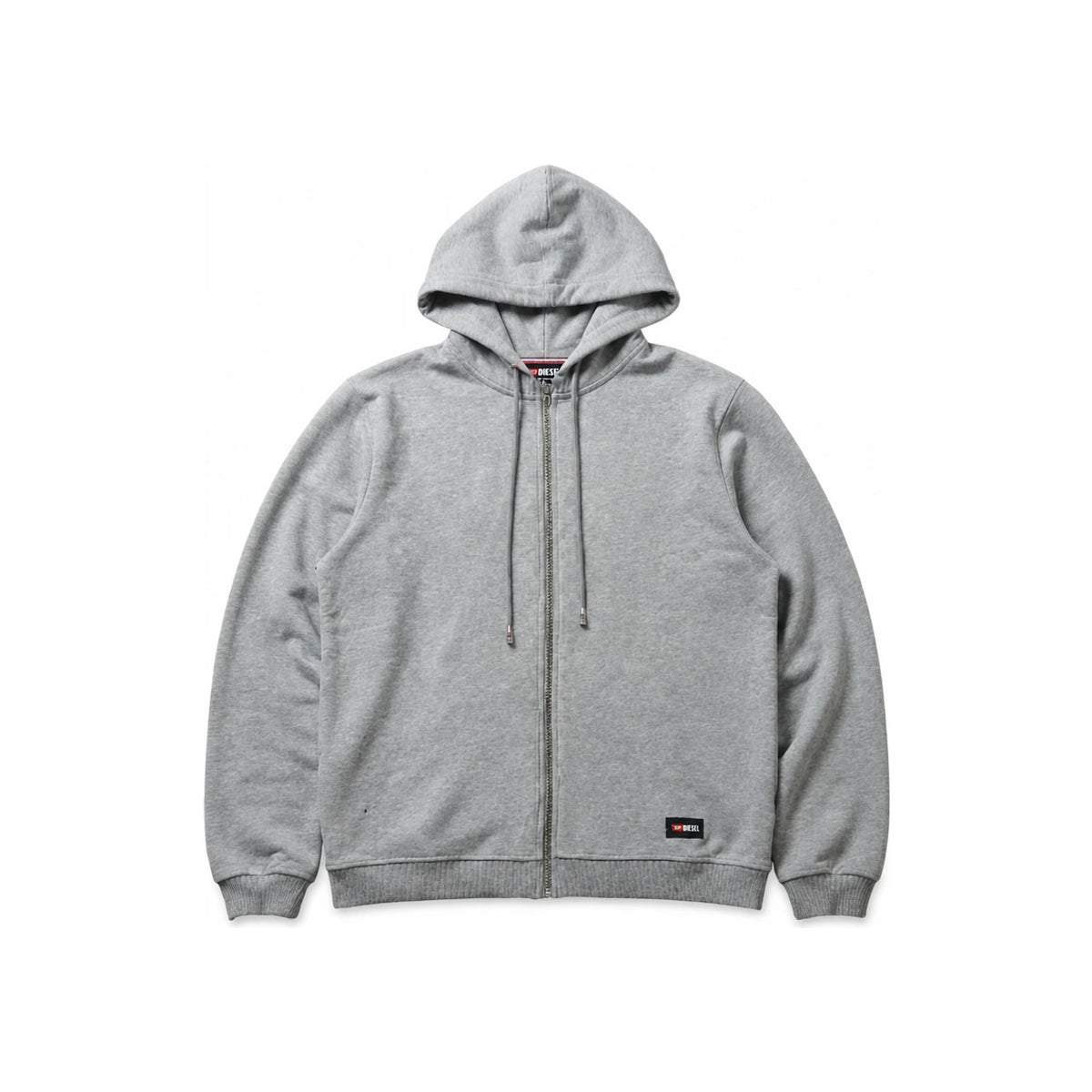 DIESEL Black Logo Hooded Sweatshirt Women’s Hoodie A22800 0SIBH 96X GREY DOM