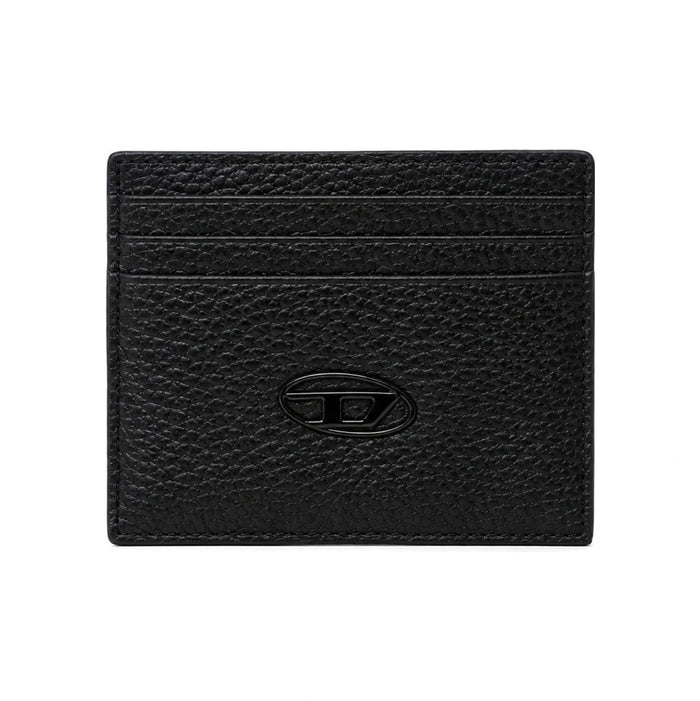 DIESEL Johnny Card Case Black Card Holder X09018