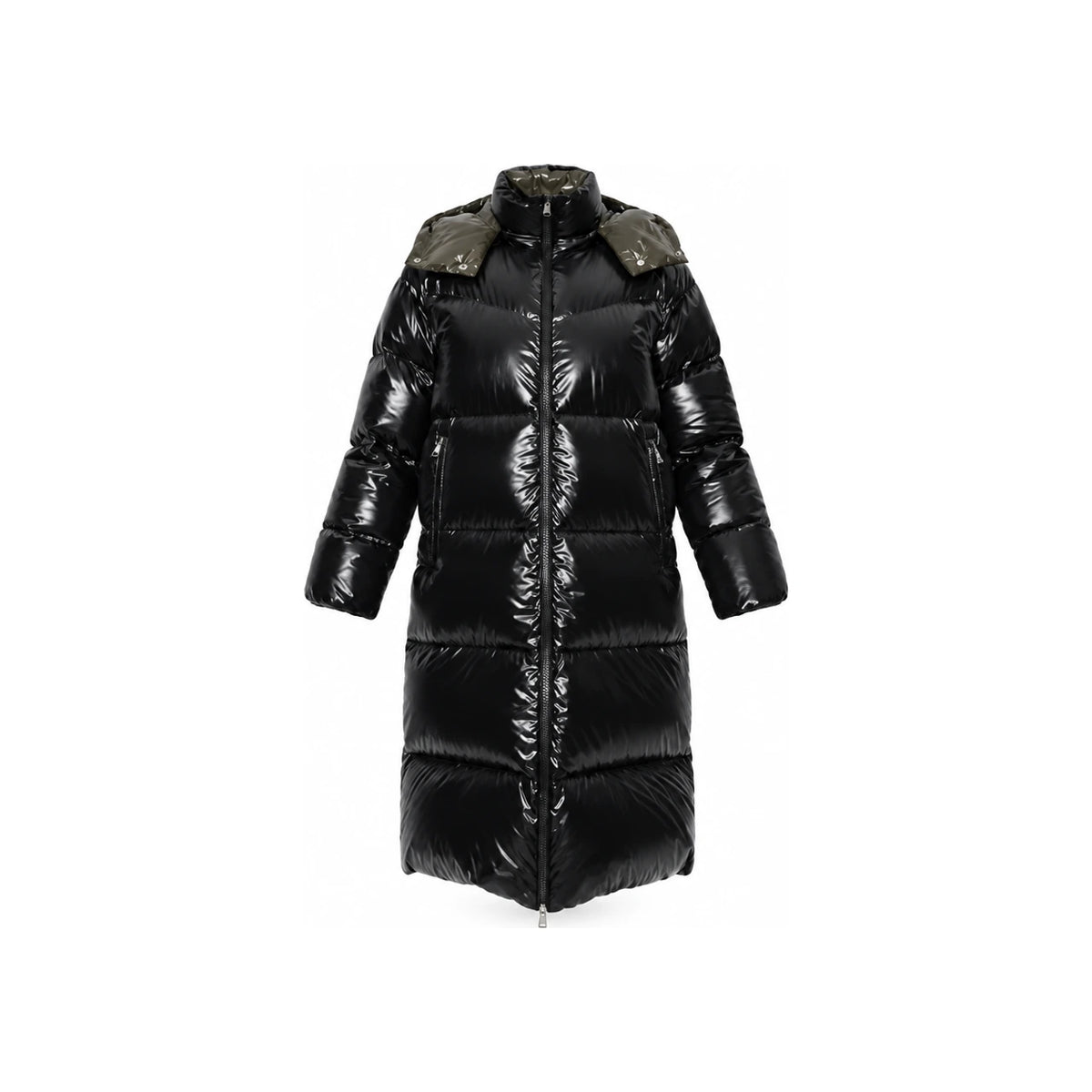 Moncler Black Down Puffer Jacket for Women