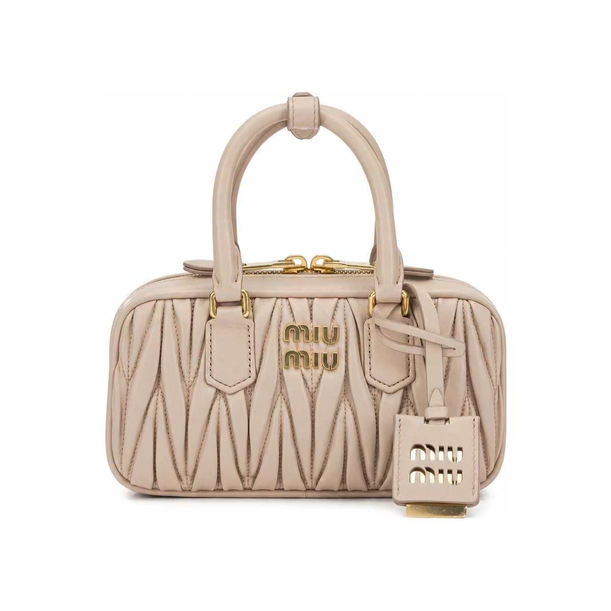 Miu Miu Leather Mini Shoulder Bag Pink
