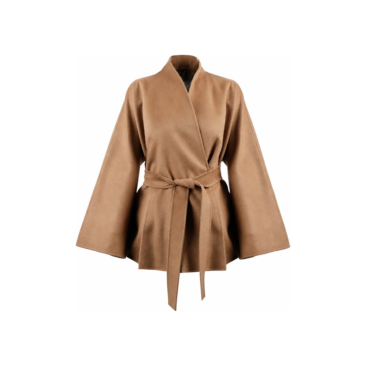 Max Mara Studio Women’s Belted Wrap Cape Coat MSTFORTE 024
