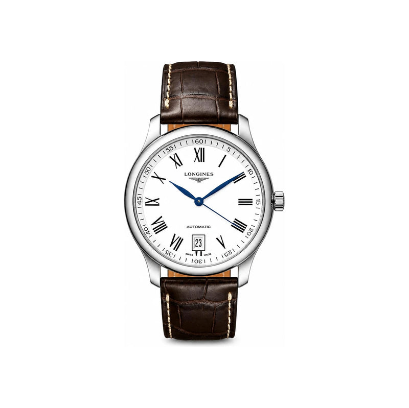 LONGINES Master Collection Men’s Automatic Watch Black Alligator L L2 628 4 11 3