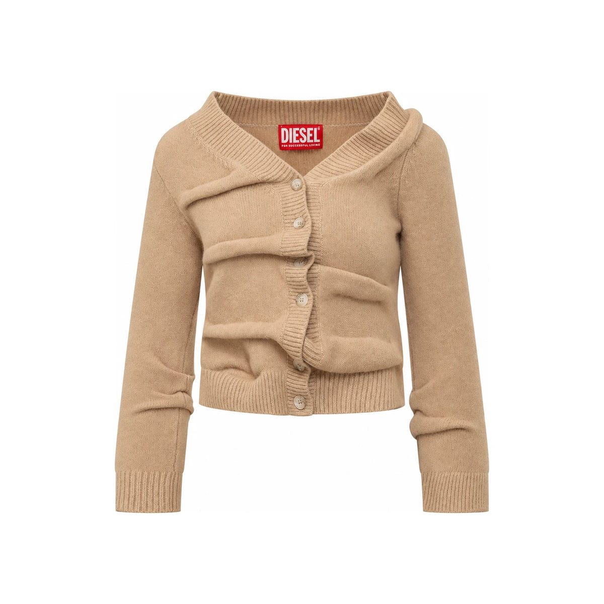 DIESEL Black Knit Cardigan for Women