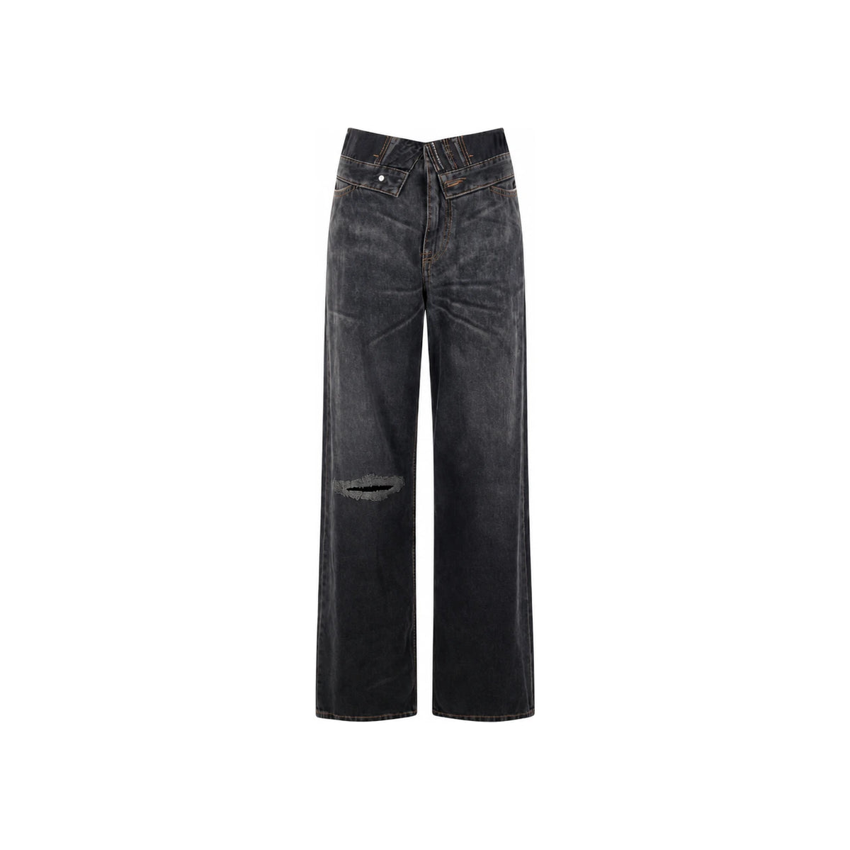 Maison Margiela Gray Denim Jeans for Women