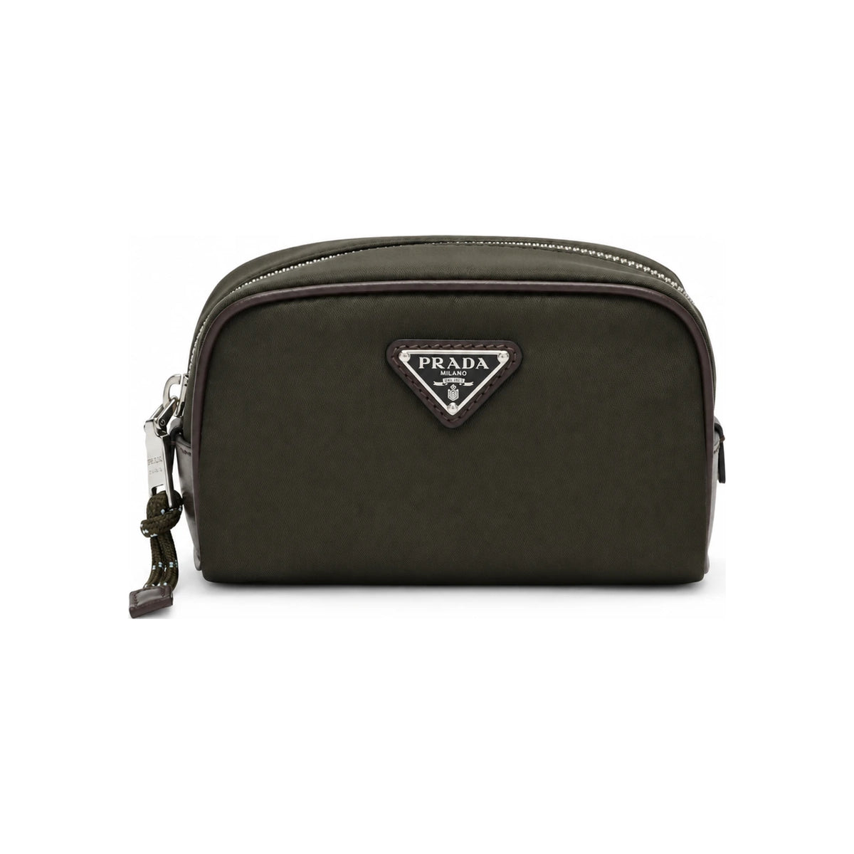 PRADA Nylon Zip Pouch Black Men’s