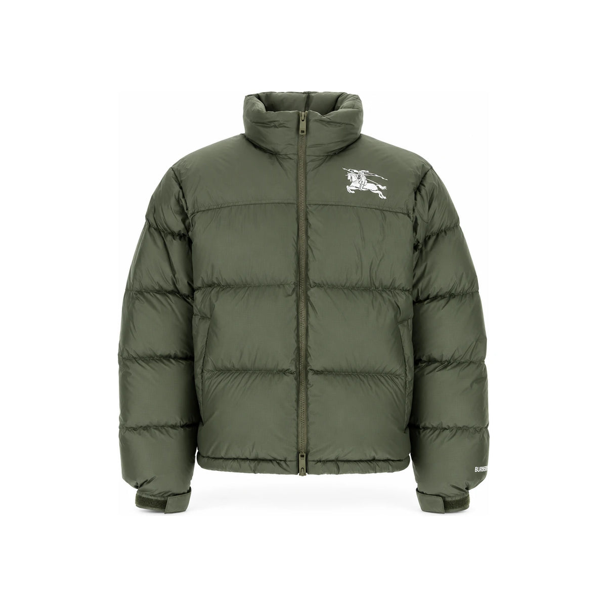 BURBERRY Black Down Puffer Jacket for Men