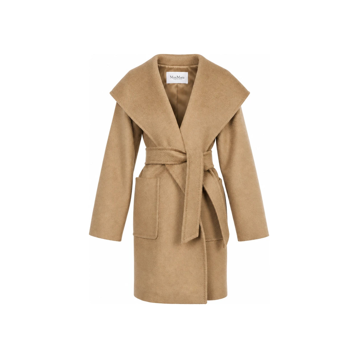 Max Mara Rialto Hooded Wool Coat