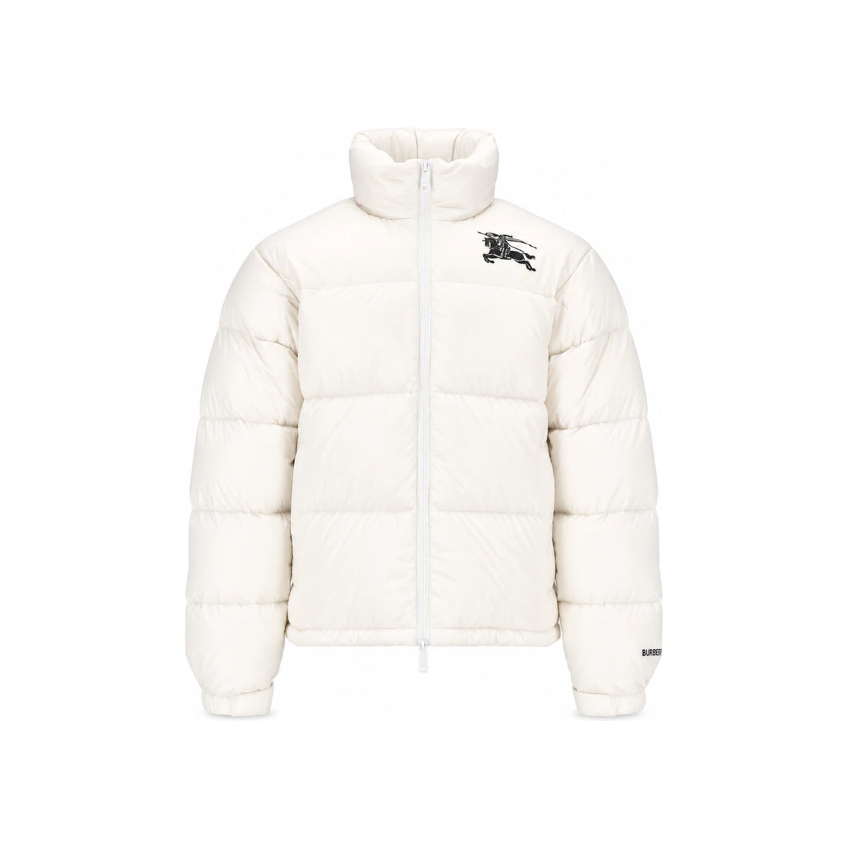 BURBERRY Black Nylon Down Puffer Jacket for Men