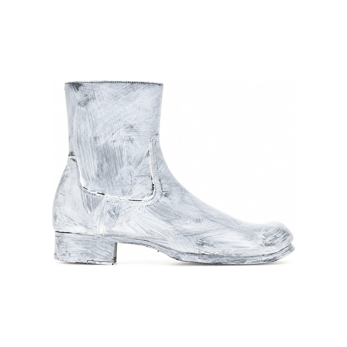 Maison Margiela Black Rubber Rain Boots for Men
