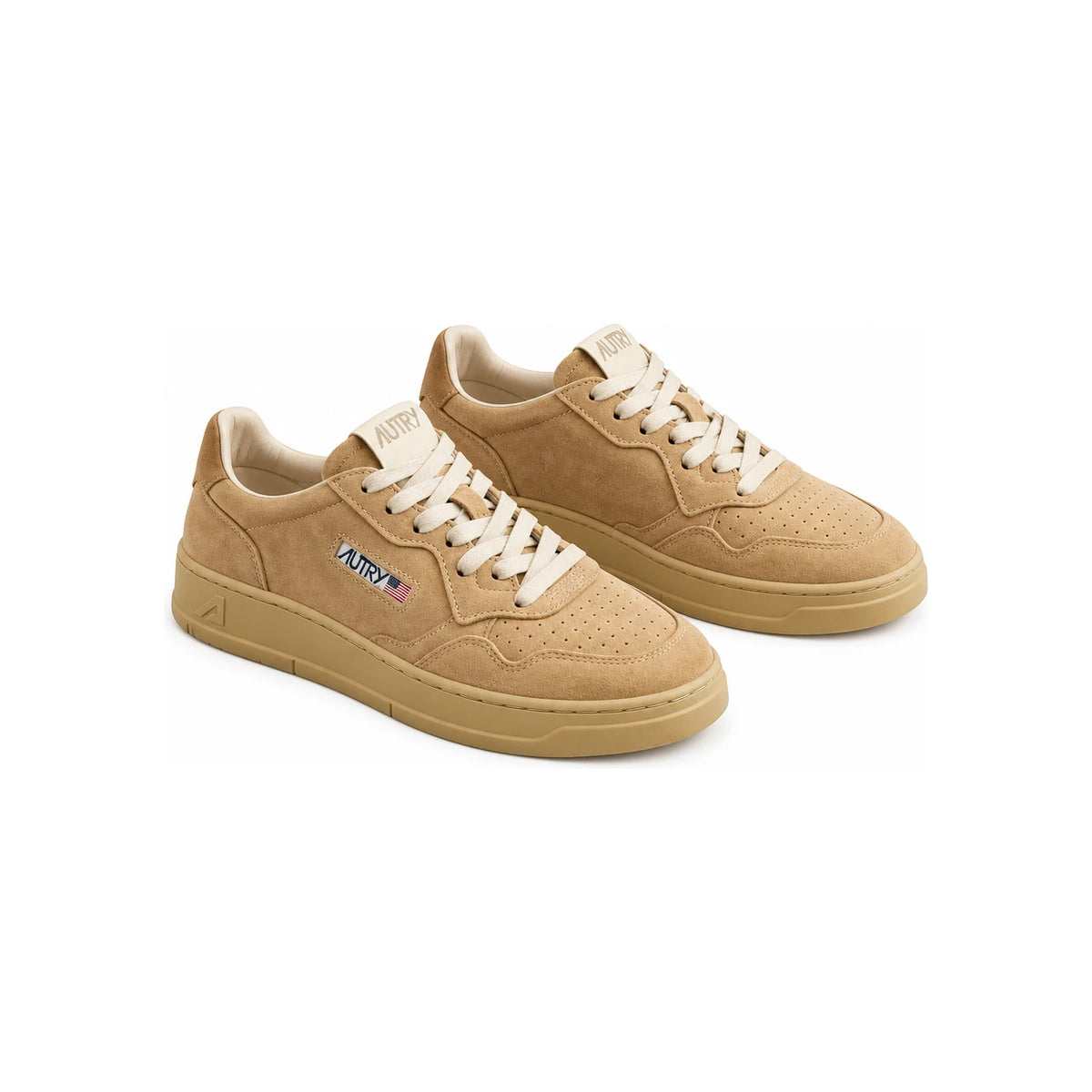 AUTRY Suede Leather Medalist Low Sneakers Men AULM OH06