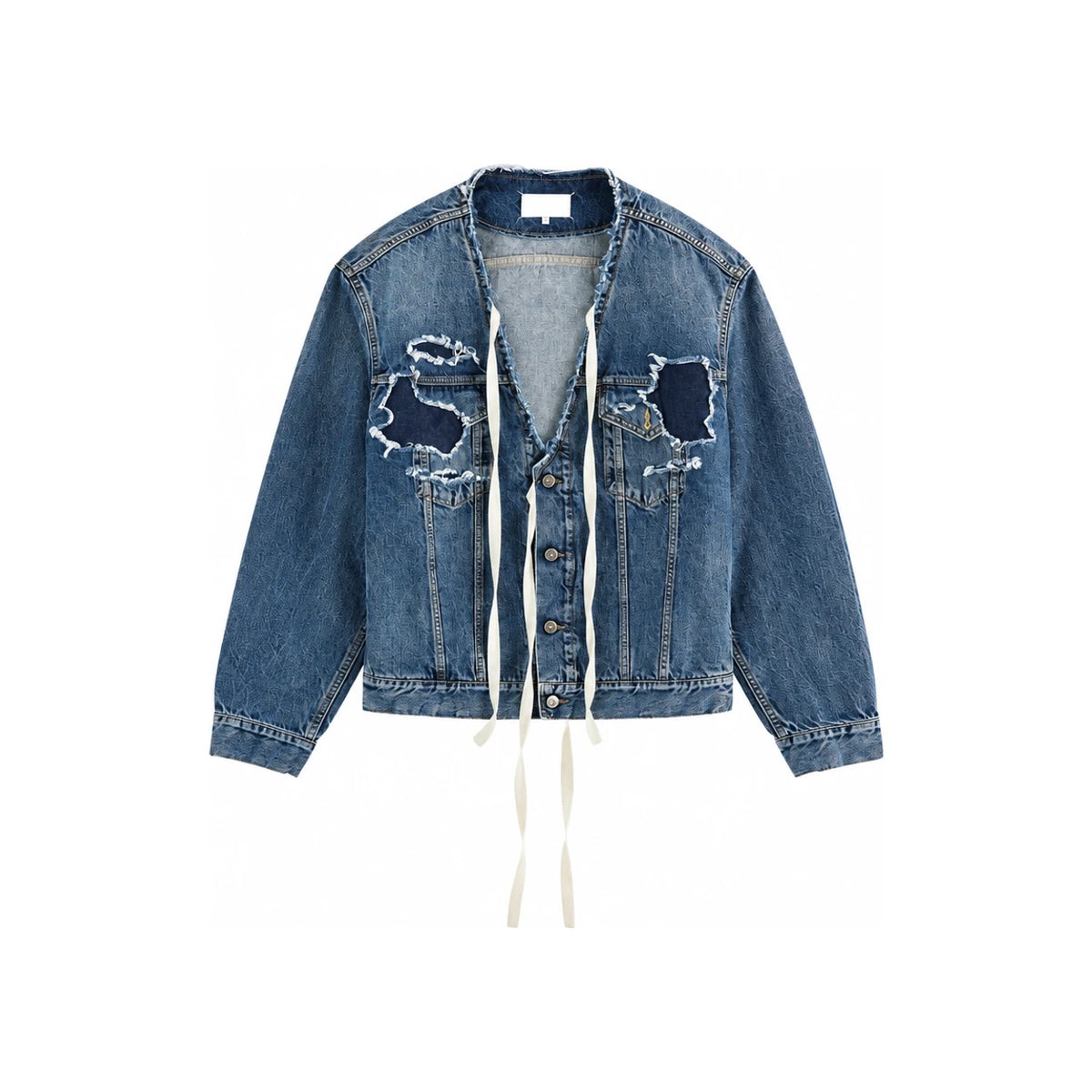 Maison Margiela Gray Denim Jacket for Men