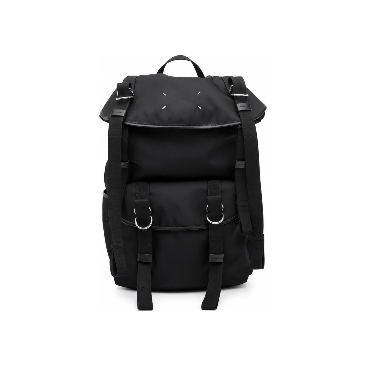 Maison Margiela Black Leather Backpack
