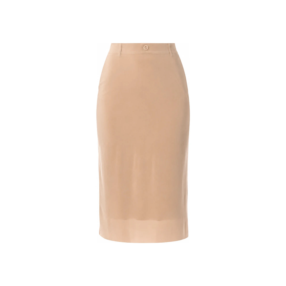 Maison Margiela Black Wool Blend Midi Skirt