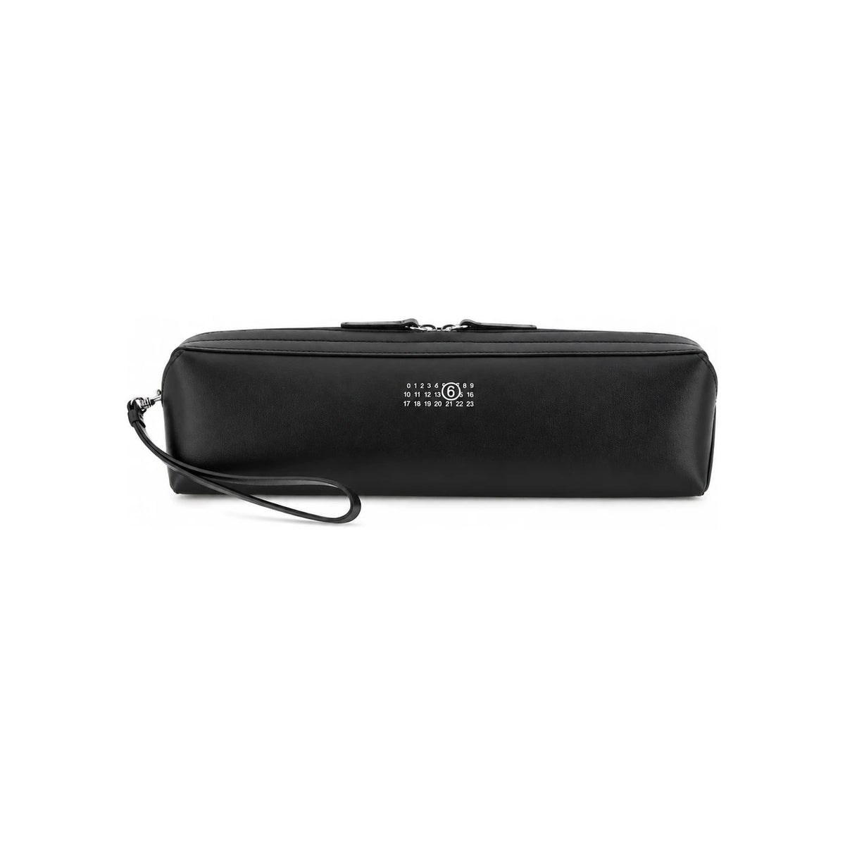 Maison Margiela Black Leather Clutch Bag