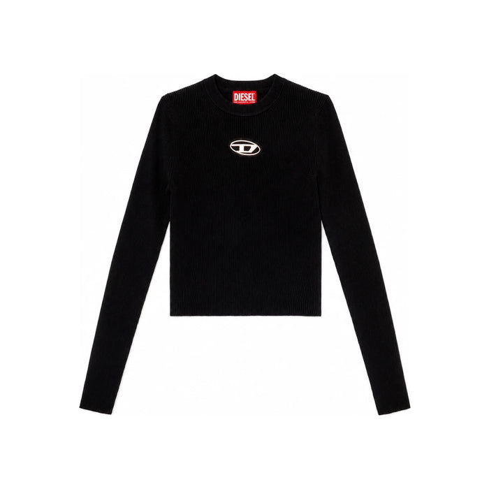 DIESEL Black Knit Long Sleeve Top