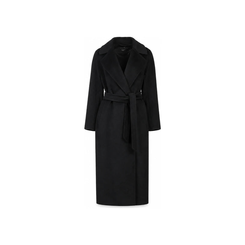 Max Mara Women’s Tempera Wool Coat Black