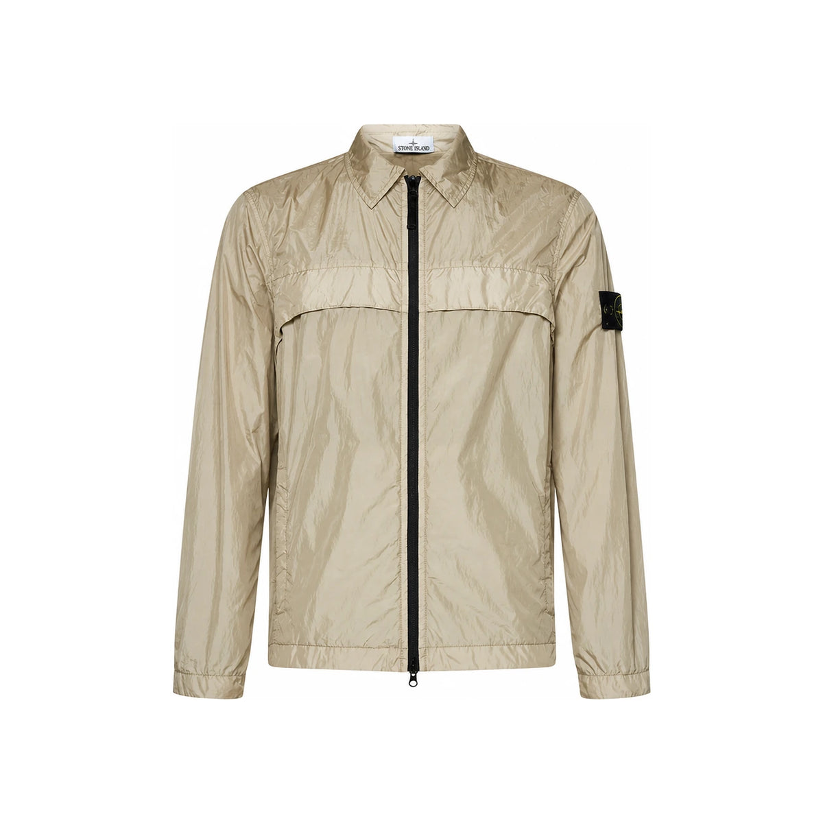 STONE ISLAND Crinkle Reps R-NY Overshirt Jacket Regular Fit Navy