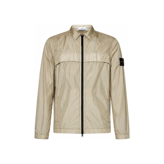 STONE ISLAND Crinkle Reps R-NY Overshirt Jacket Regular Fit Navy