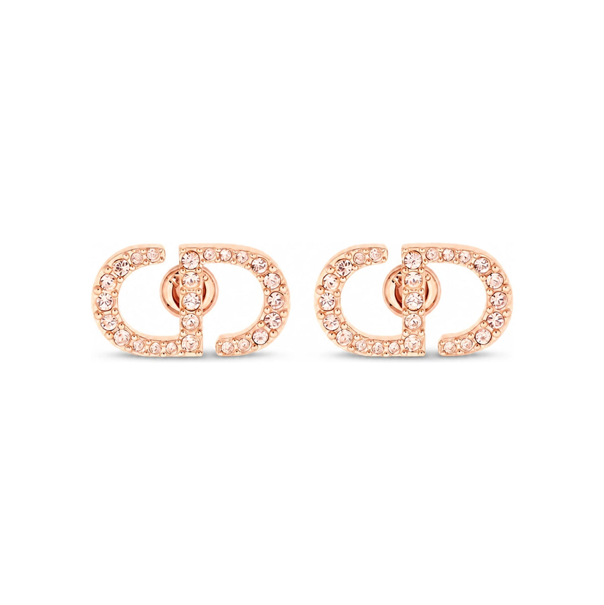 DIOR Petit CD Pink Stud Earrings for Women E1742PTCCY D12P