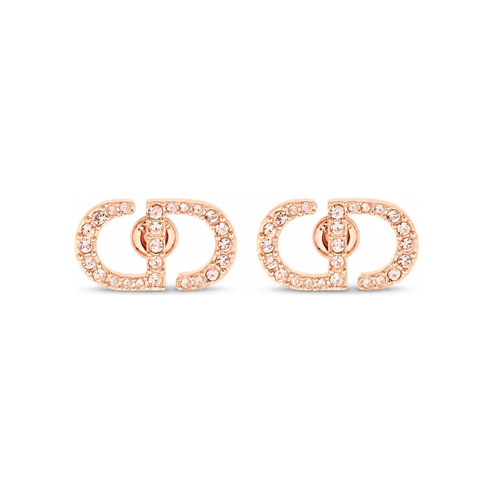 DIOR Petit CD Pink Stud Earrings for Women E1742PTCCY D12P