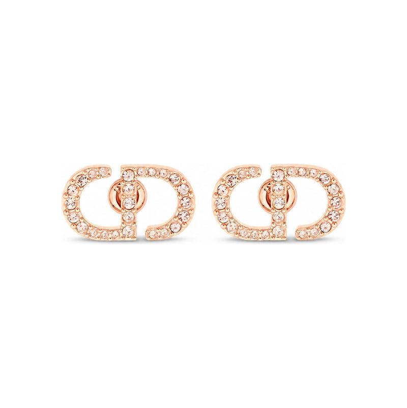 DIOR Petit CD Pink Stud Earrings for Women E1742PTCCY D12P