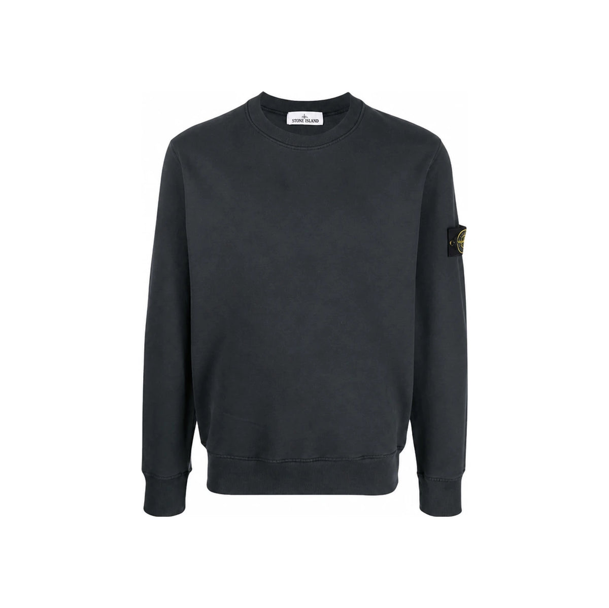 STONE ISLAND Navy Fleece Badge Sweatshirt 751563020 V0020