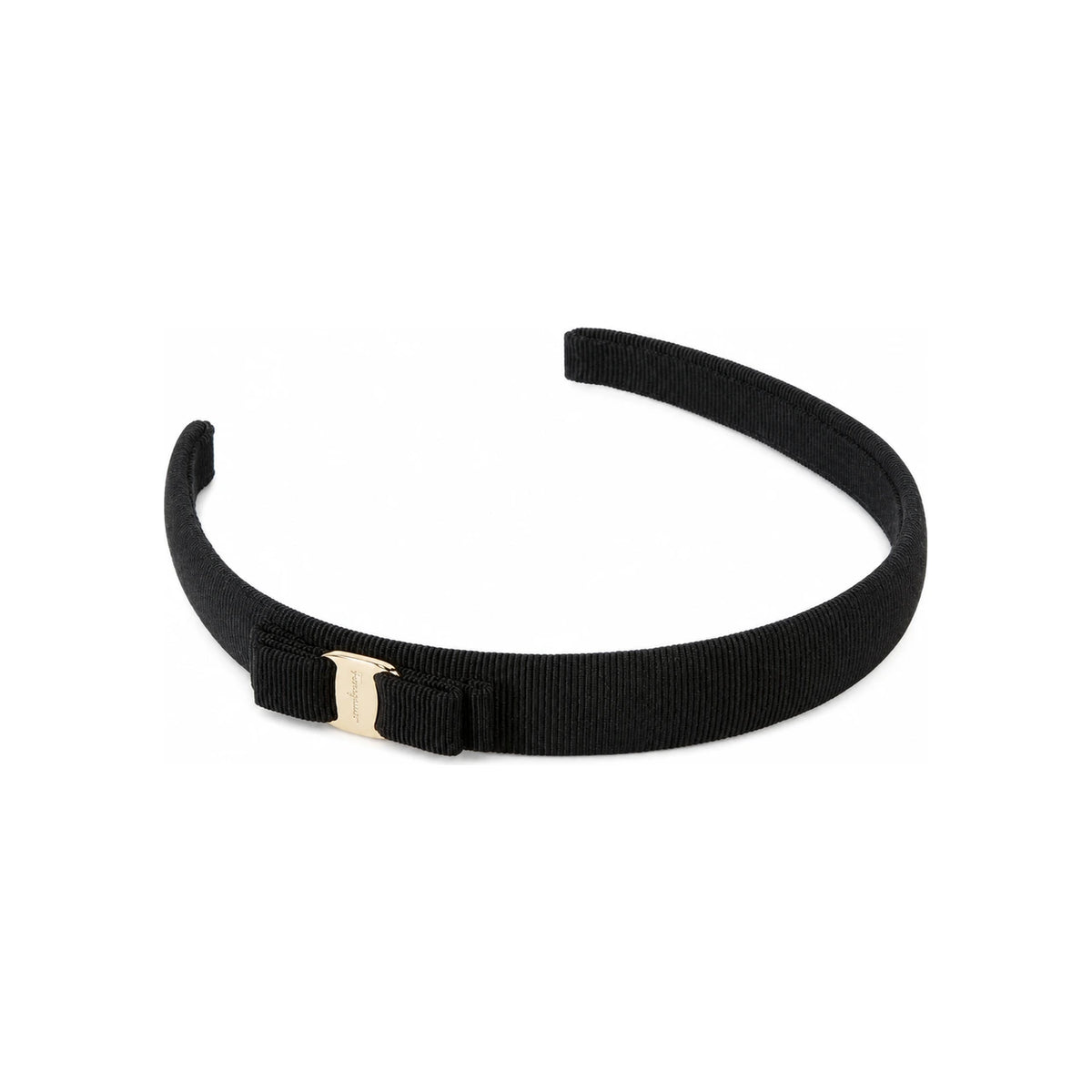 Ferragamo Vara Bow Black Headband for Women