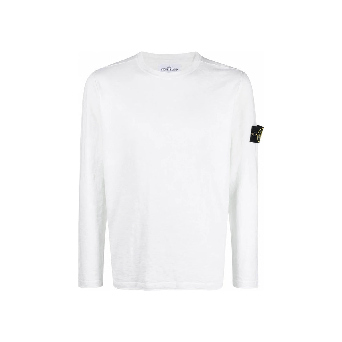 STONE ISLAND Wappen Patch Crew Neck Knit Sweater for Men 7615502B0 V0001