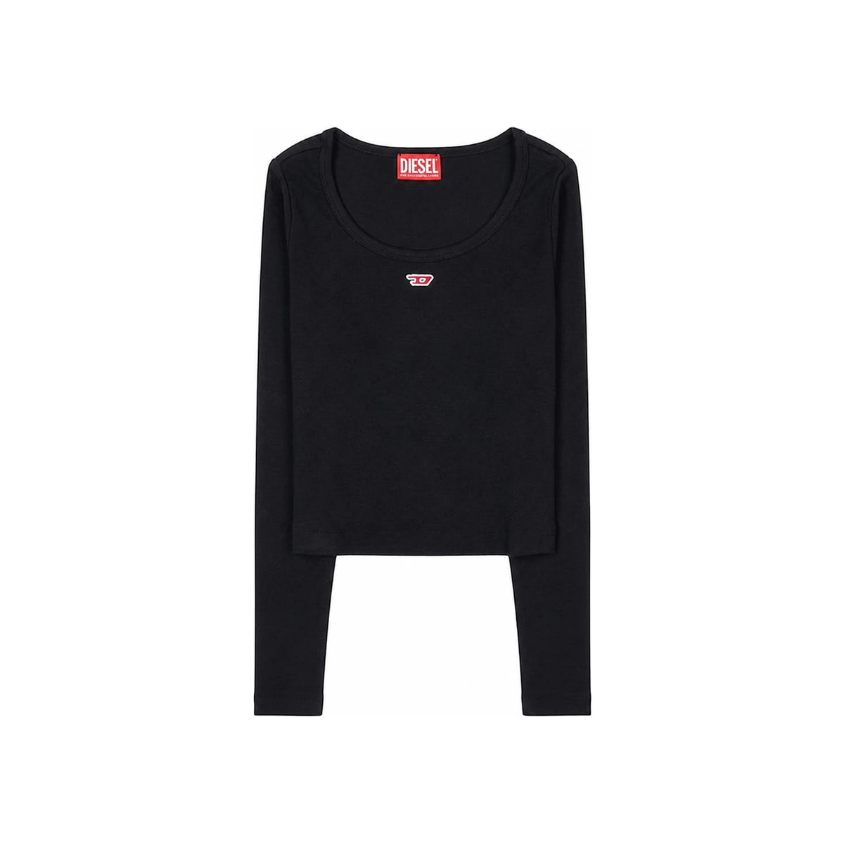 DIESEL Women’s Ballet D Logo T-Shirt A05106 0EJAI 9XX