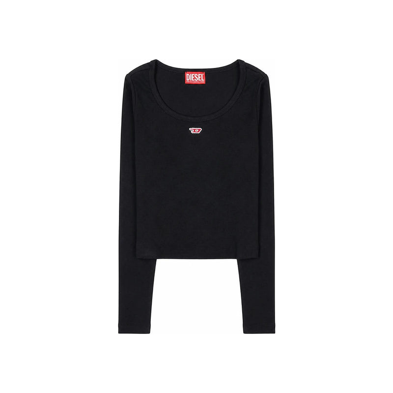 DIESEL Women’s Ballet D Logo T-Shirt A05106 0EJAI 9XX