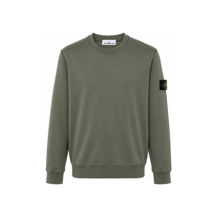 STONE ISLAND Men’s Cotton Fleece Regular Fit Sweatshirt
