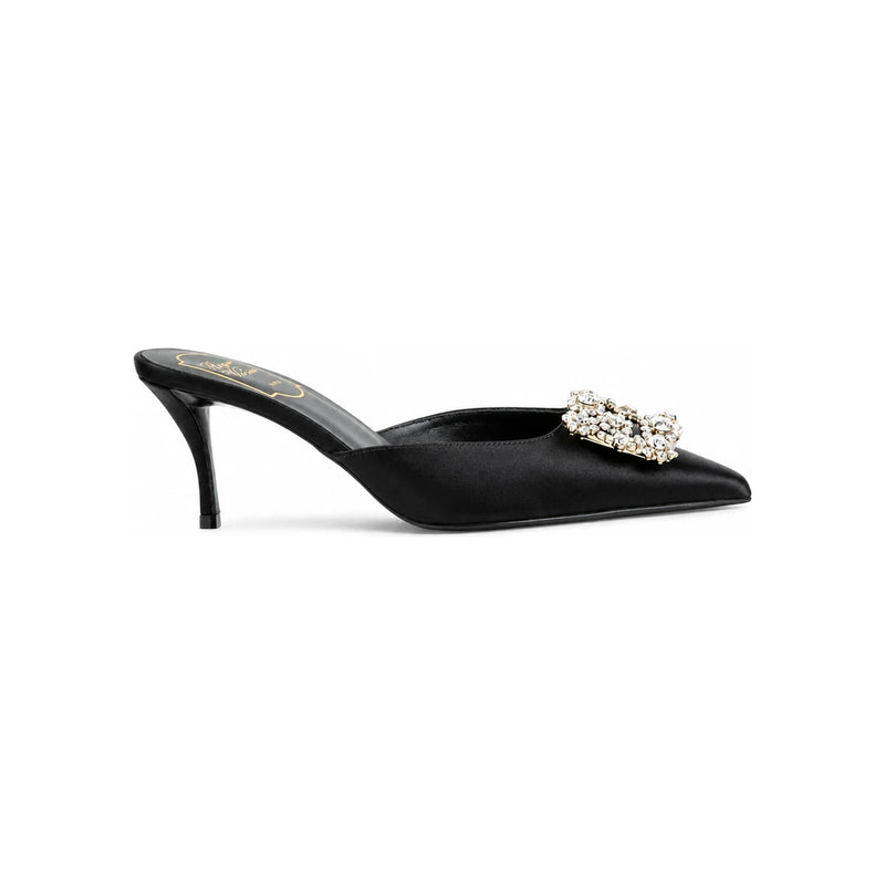 Roger Vivier Eplorescence 65 Mule Sandals Black RVW41441400 RS0 B999