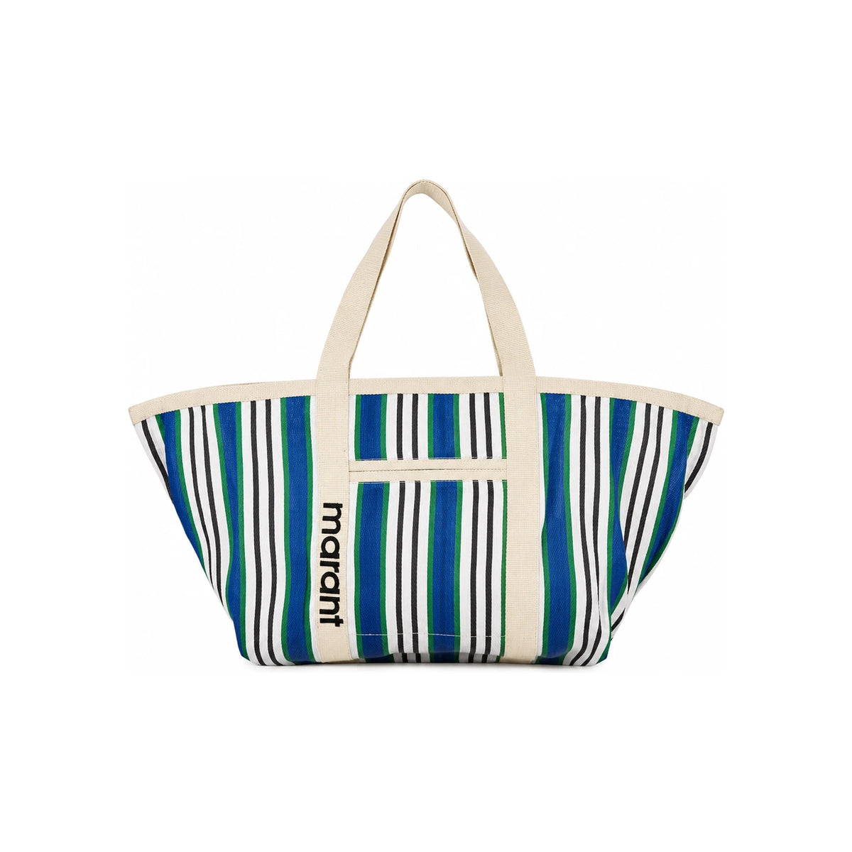 Isabel Marant Women’s Warden Stripe Tote Bag Multi Blue