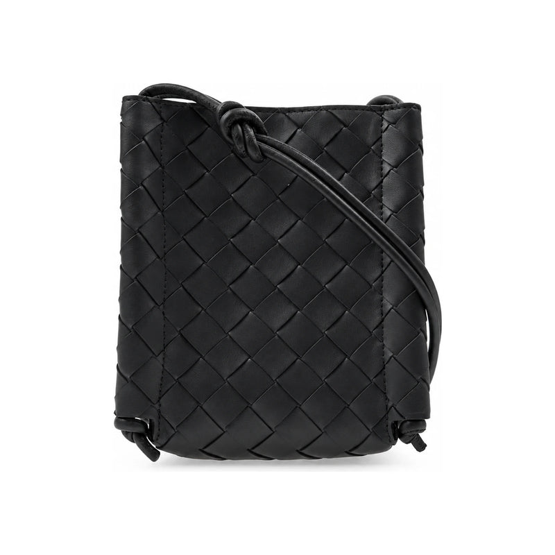 Bottega Veneta Women’s Intrecciato Leather Crossbody Bag 709279 V3UH3 8425