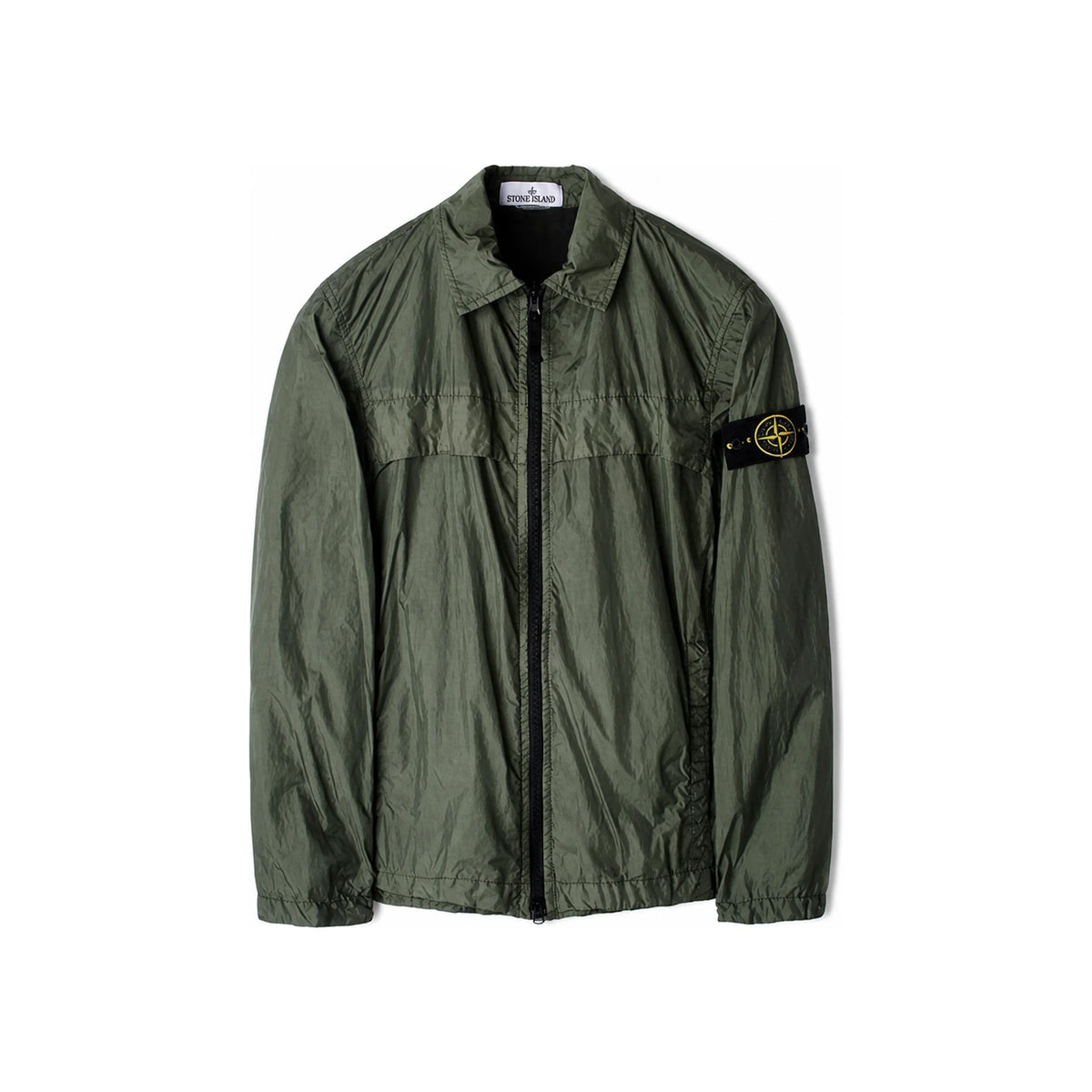 STONE ISLAND Crinkle Reps Overshirt Jacket Regular Fit Men’s Navy