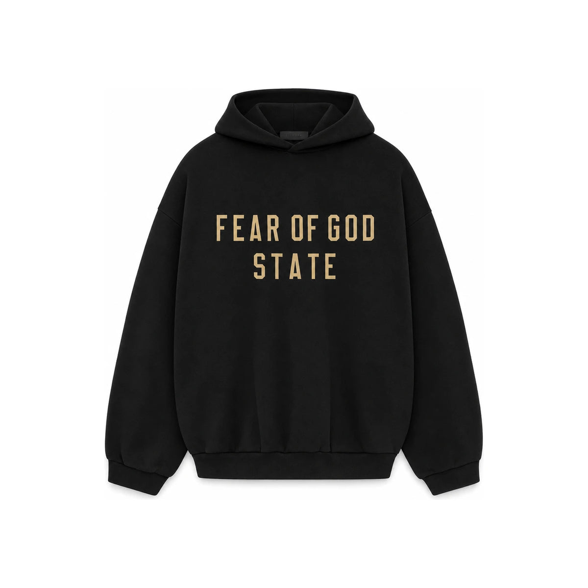 Fear of God Essentials Fleece State Hoodie Black
