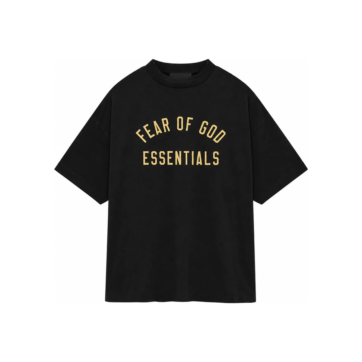 Fear of God Essentials Jersey Crewneck T-Shirt Black