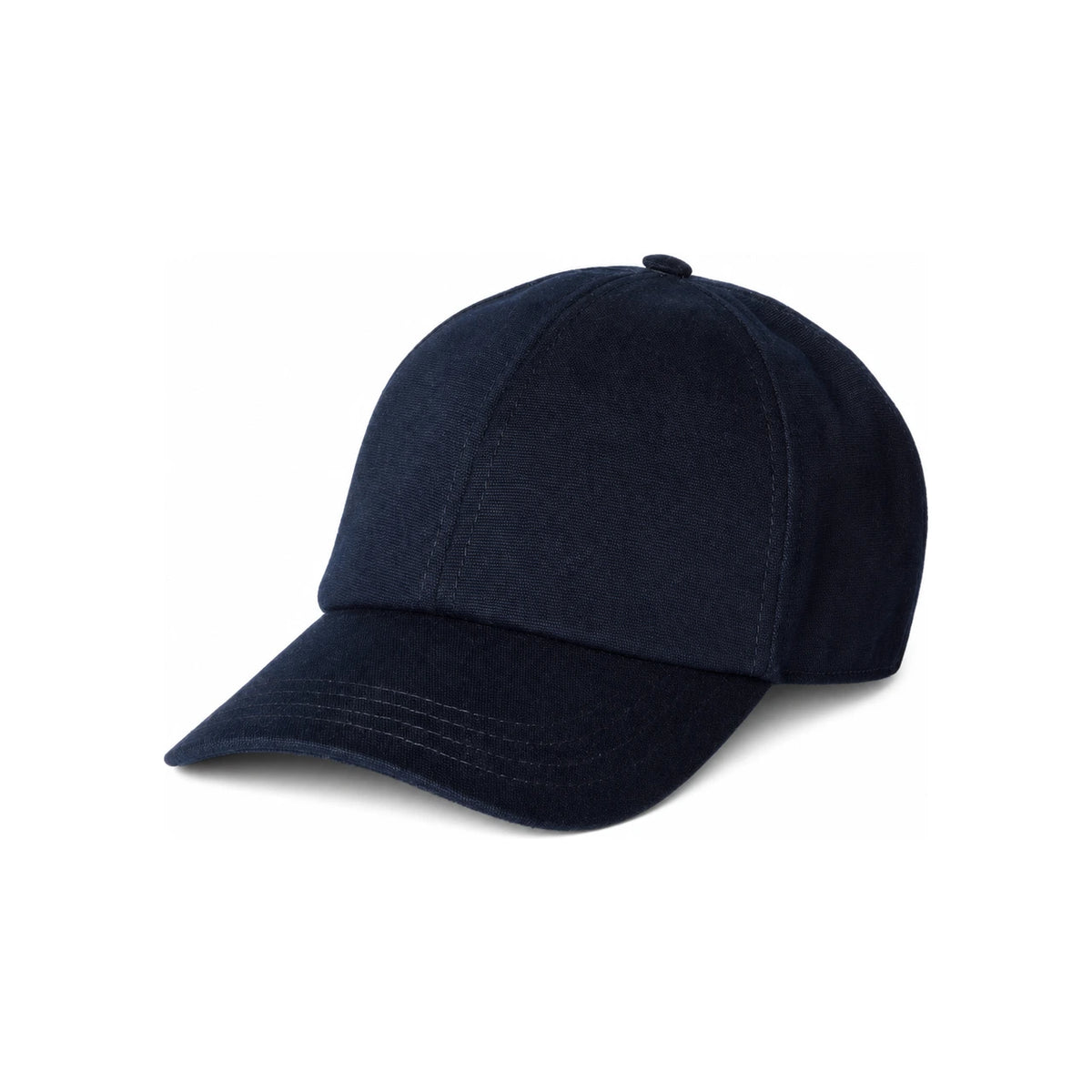 GUCCI Blue Canvas Logo Baseball Cap