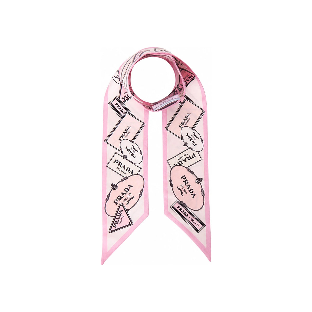 PRADA Women’s Silk Skinny Scarf